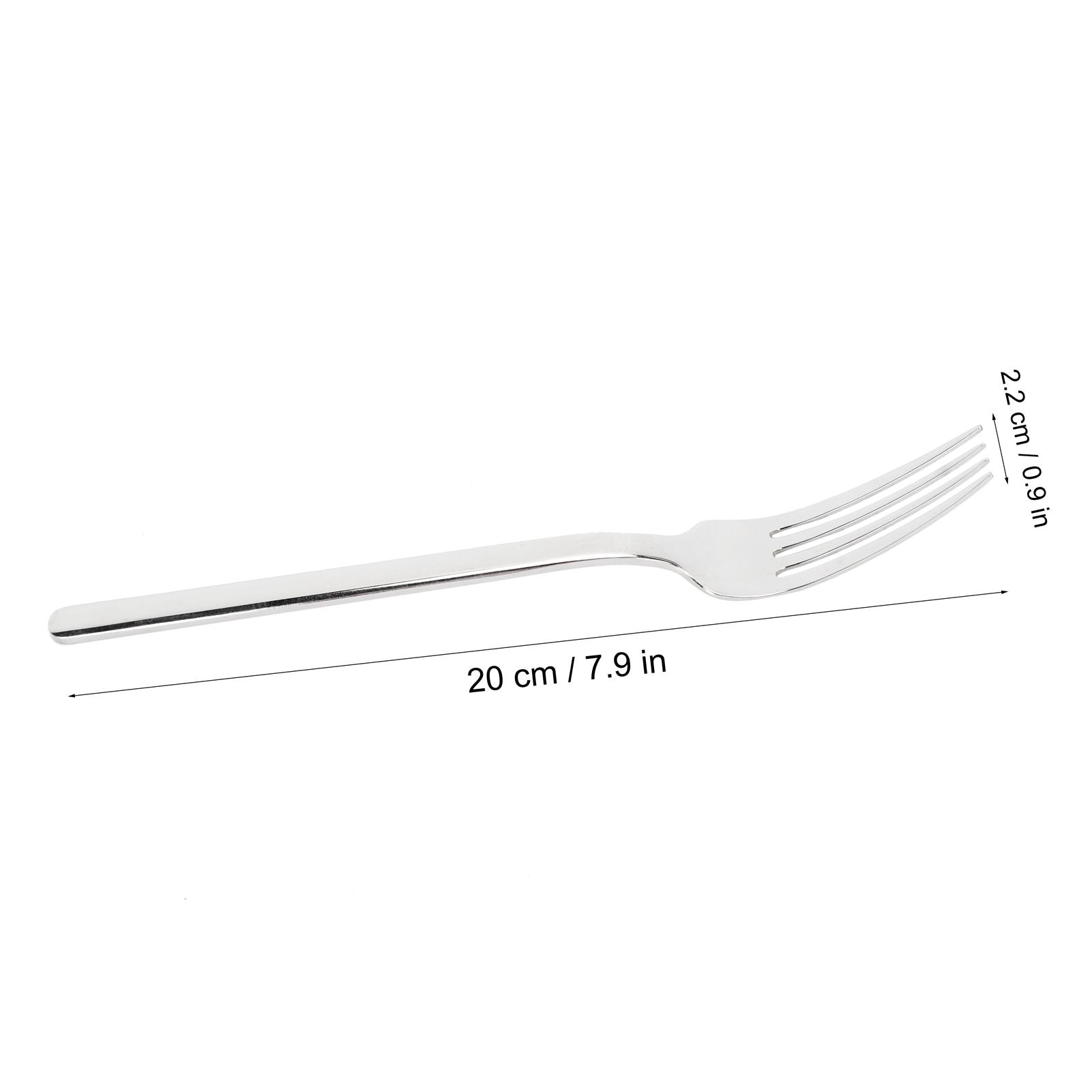 12Pcs 316 Stainless Steel Fork Dinner Fork Set Supplies for Kitchen Dining Room Daily Use