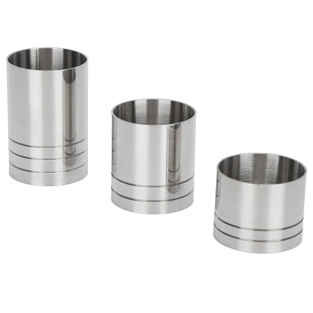 Cocktail Jigger Bar Drink Measuring Cup Ounce Cup Set Bartender Tool (25ml 35ml 50ml)