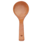 Soup Wooden Spoon with Hanging Hole Long Handle Lightweight 27.5x7.5cm/10.8x2.9in