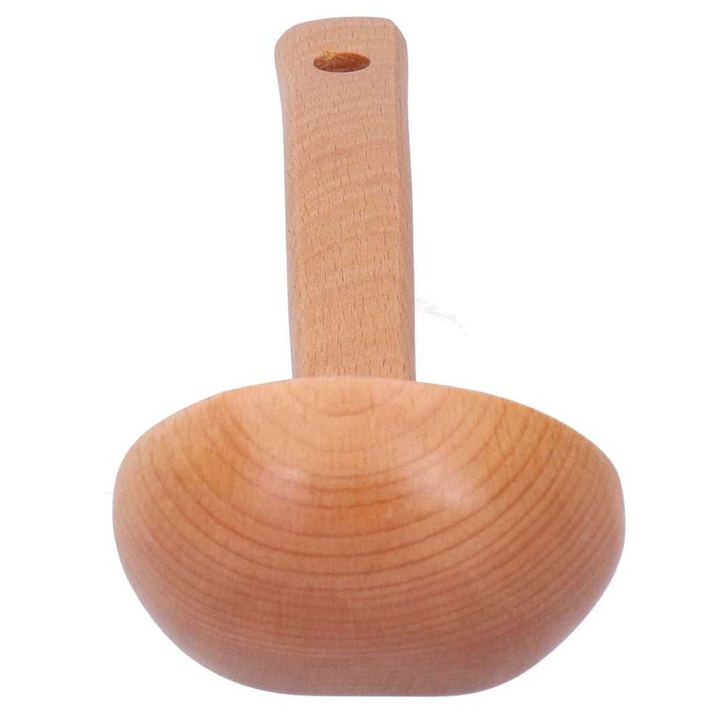 Soup Wooden Spoon with Hanging Hole Long Handle Lightweight 27.5x7.5cm/10.8x2.9in