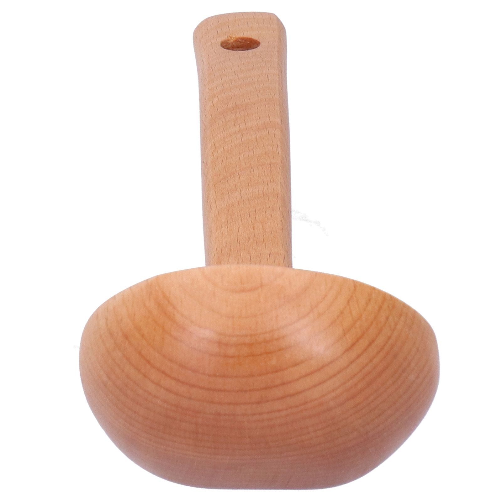 Soup Wooden Spoon with Hanging Hole Long Handle Lightweight 27.5x7.5cm/10.8x2.9in