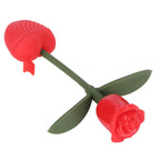 Rose Shaped Tea Strainer Silicone Loose Leaf Tea Infuser Filter Gift for Home Office Supplies