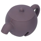 Silicone Tea Infuser Multifunction Teapot Shape Tea Leaf Strainer Filter Brown Sky Blue