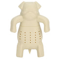Cute Dog Shape Tea Strainer Silicone Tea Leaf Infuser Filter for Home Office Use Beige