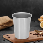 Water Cup Portable Non Slip 304 Stainless Steel Beer Wine Mug Drinkware for Home Use(230ml )