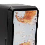 Mini Refrigerator USB Rapid Cooling Electric Fridge Cooler Warmer for Cosmetics DrinksBlack 18W