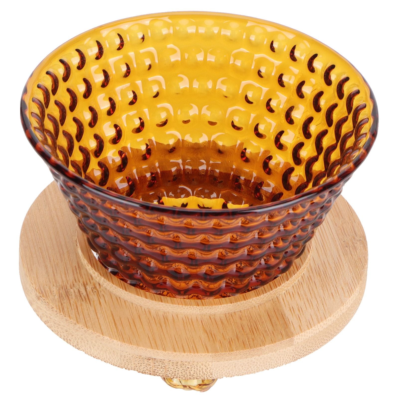 Coffee Pot Filter reusable glass Coffee Dripper Funnel Kettle Brewer AccessoriesBrown