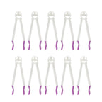 10Pcs Cake Lace Clip Fondant Cake Edge Decoration Mold Clamp Home Baking Accessory