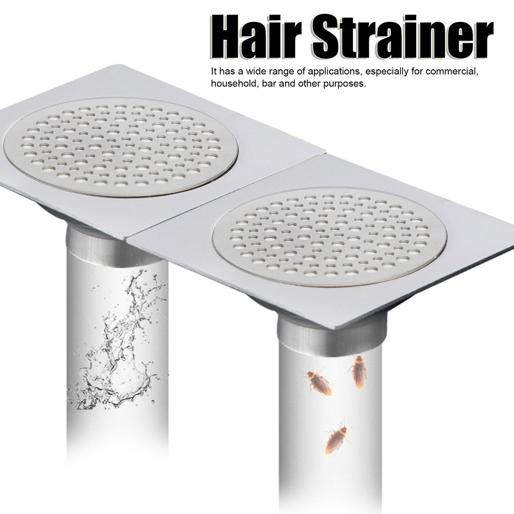 68mm Round Floor Drain Cover Sewer Anti Blocking Hair Strainer Filter Drain Catcher Cover