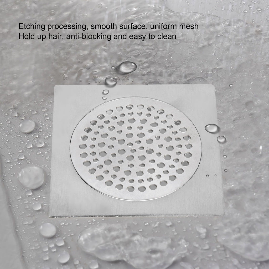 68mm Round Floor Drain Cover Sewer Anti Blocking Hair Strainer Filter Drain Catcher Cover