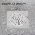 68mm Round Floor Drain Cover Sewer Anti Blocking Hair Strainer Filter Drain Catcher Cover