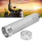 50 Mesh Stainless Steel Homebrew Beer Filter Brewing Filter Barrel Useful Tool for Kegs