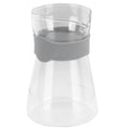 Home Coffee Pot High Borosilicate Glass Pour Over Coffee Maker Kettle with Scales(Transparent )