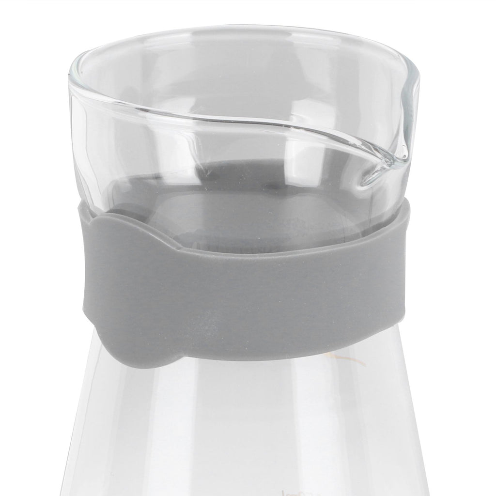 Home Coffee Pot High Borosilicate Glass Pour Over Coffee Maker Kettle with Scales(Transparent )
