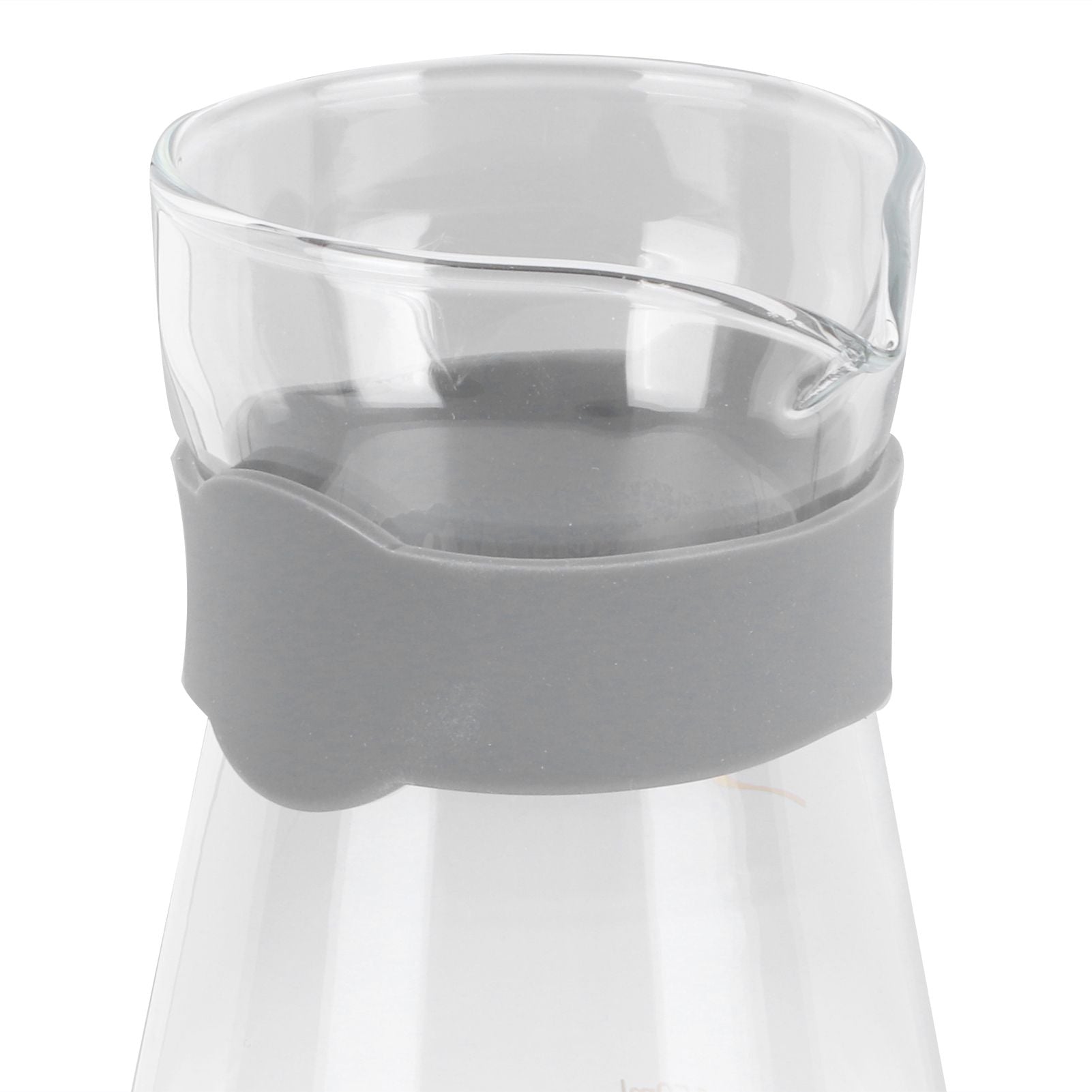Home Coffee Pot High Borosilicate Glass Pour Over Coffee Maker Kettle with Scales(Transparent )