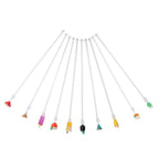 10PCS Cute Acrylic Cocktail Stirrer Stirring Mixing Sticks Cocktail Drink Mixer Bar SuppliesS