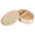 17.5x13.5cm Lunch Box Wooden Bento Box Portable Food Container for Students WorkerWood Color