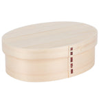 17.5x13.5cm Lunch Box Wooden Bento Box Portable Food Container for Students WorkerWood Color