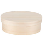 17.5x13.5cm Lunch Box Wooden Bento Box Portable Food Container for Students WorkerWood Color