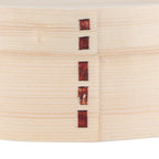 17.5x13.5cm Lunch Box Wooden Bento Box Portable Food Container for Students WorkerWood Color
