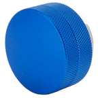 Stainless Steel Coffee Distributor Tamper Coffee Powder Press Hammer Height AdjustableBlue 3 Angled Slopes 58mm