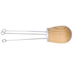 Needle Type Coffee Powder Distributor Wood Handle Coffee Stirrer Distribution Tool(Couverture d'argent Fraxinus )