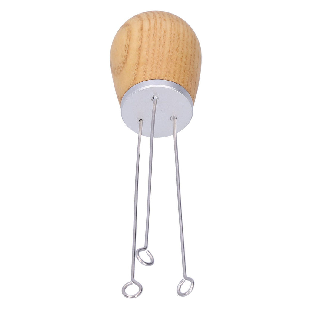 Needle Type Coffee Powder Distributor Wood Handle Coffee Stirrer Distribution Tool(Couverture d'argent Fraxinus )