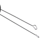 Needle Type Coffee Powder Distributor Wood Handle Coffee Stirrer Distribution Tool(Couverture noire Fraxinus )
