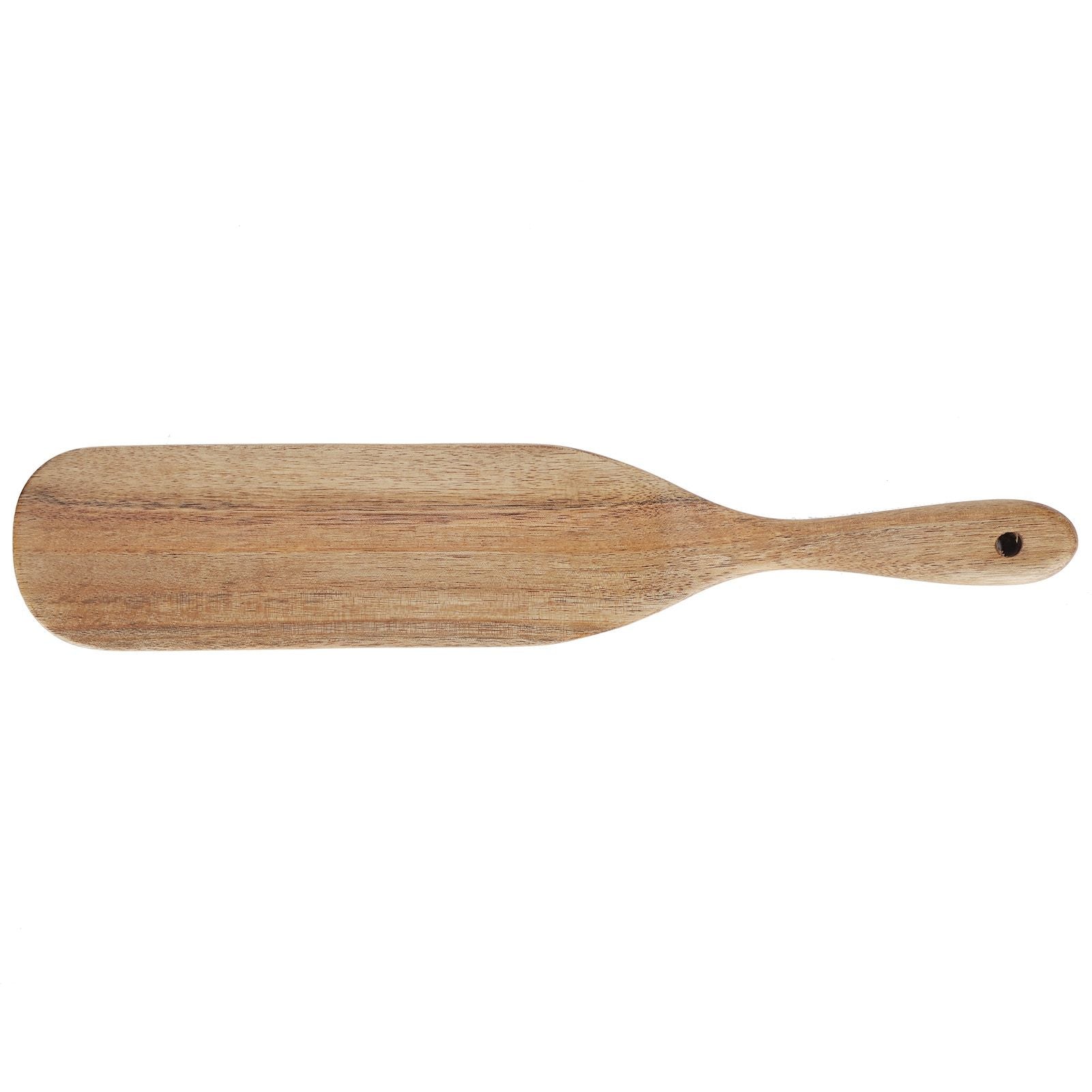 Teak Spatula Home Cooking Food Grade Wooden Frying Shovel Cookware for Kitchen Supplies33.5x6.5cm