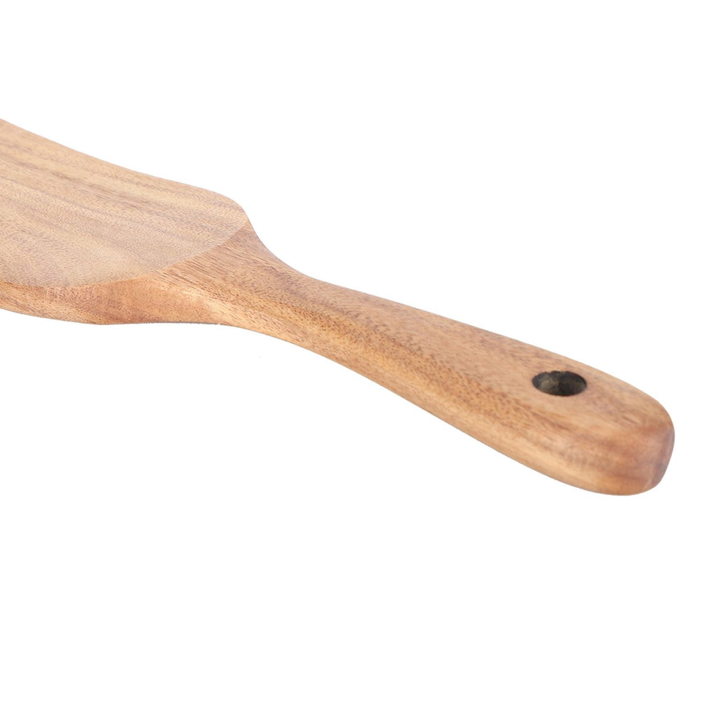 Teak Spatula Home Cooking Food Grade Wooden Frying Shovel Cookware for Kitchen Supplies26x6cm