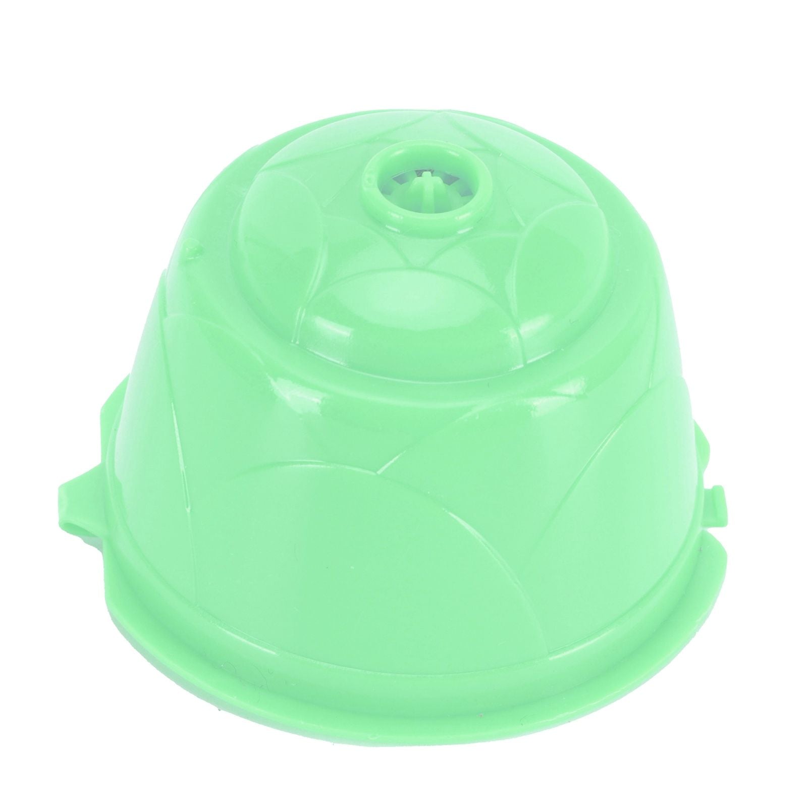 Coffee Capsule Set Stainless Steel Coffee Filter Cup for DOLCE GUSTO Coffee Machine(Green 10 Capsules1 Spoon 1 Brush)