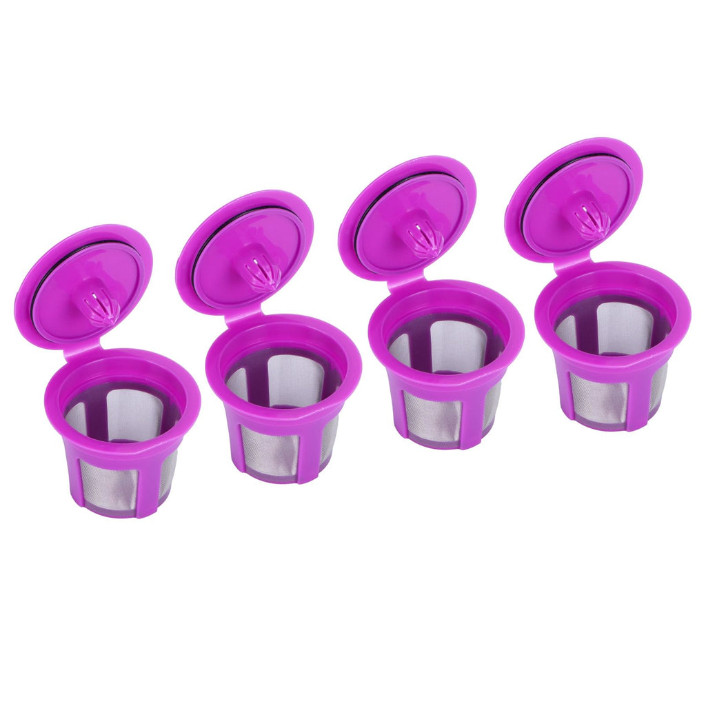 Coffee Capsule Brush Spoon Set Reusable Coffee Making Filter Cup for KEURIG 2.0 1.04Pcs