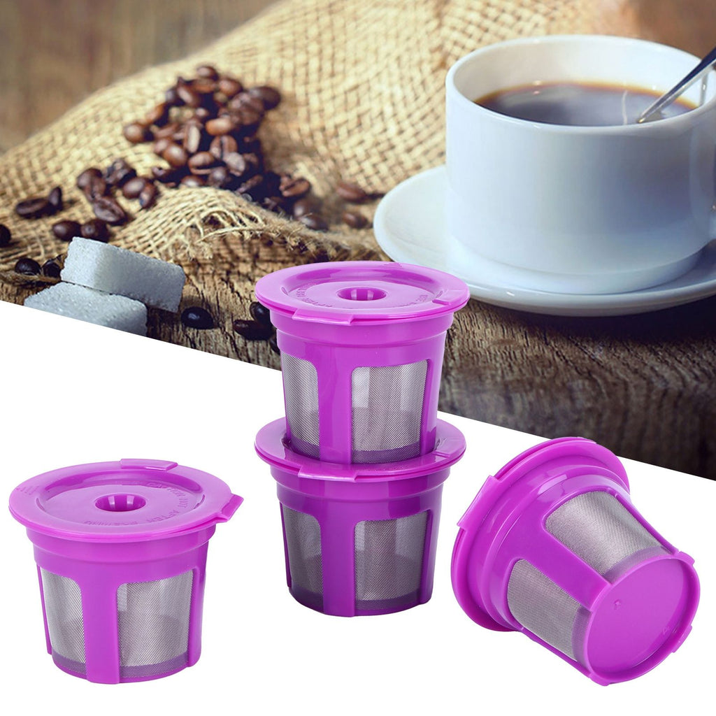 Coffee Capsule Brush Spoon Set Reusable Coffee Making Filter Cup for KEURIG 2.0 1.04Pcs