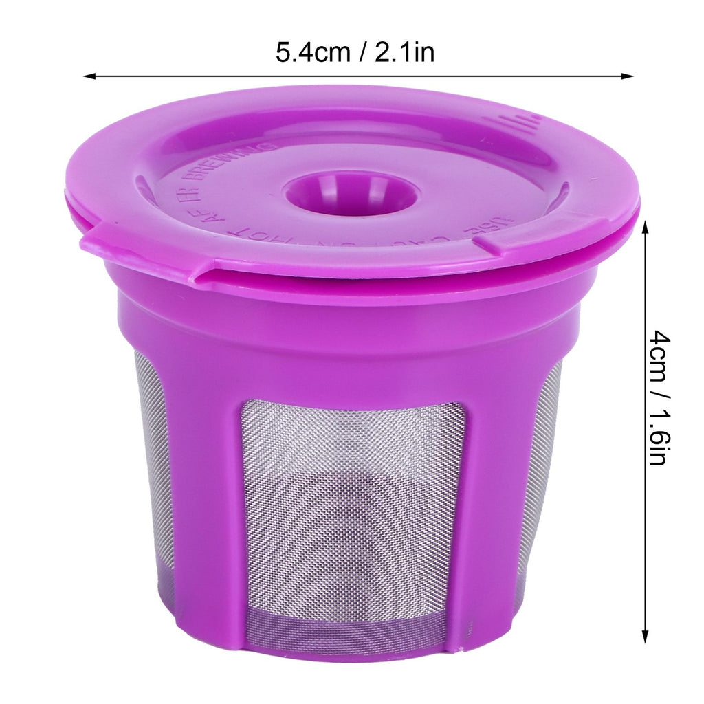 Coffee Capsule Brush Spoon Set Reusable Coffee Making Filter Cup for KEURIG 2.0 1.04Pcs