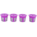 Coffee Capsule Brush Spoon Set Reusable Coffee Making Filter Cup for KEURIG 2.0 1.06Pcs