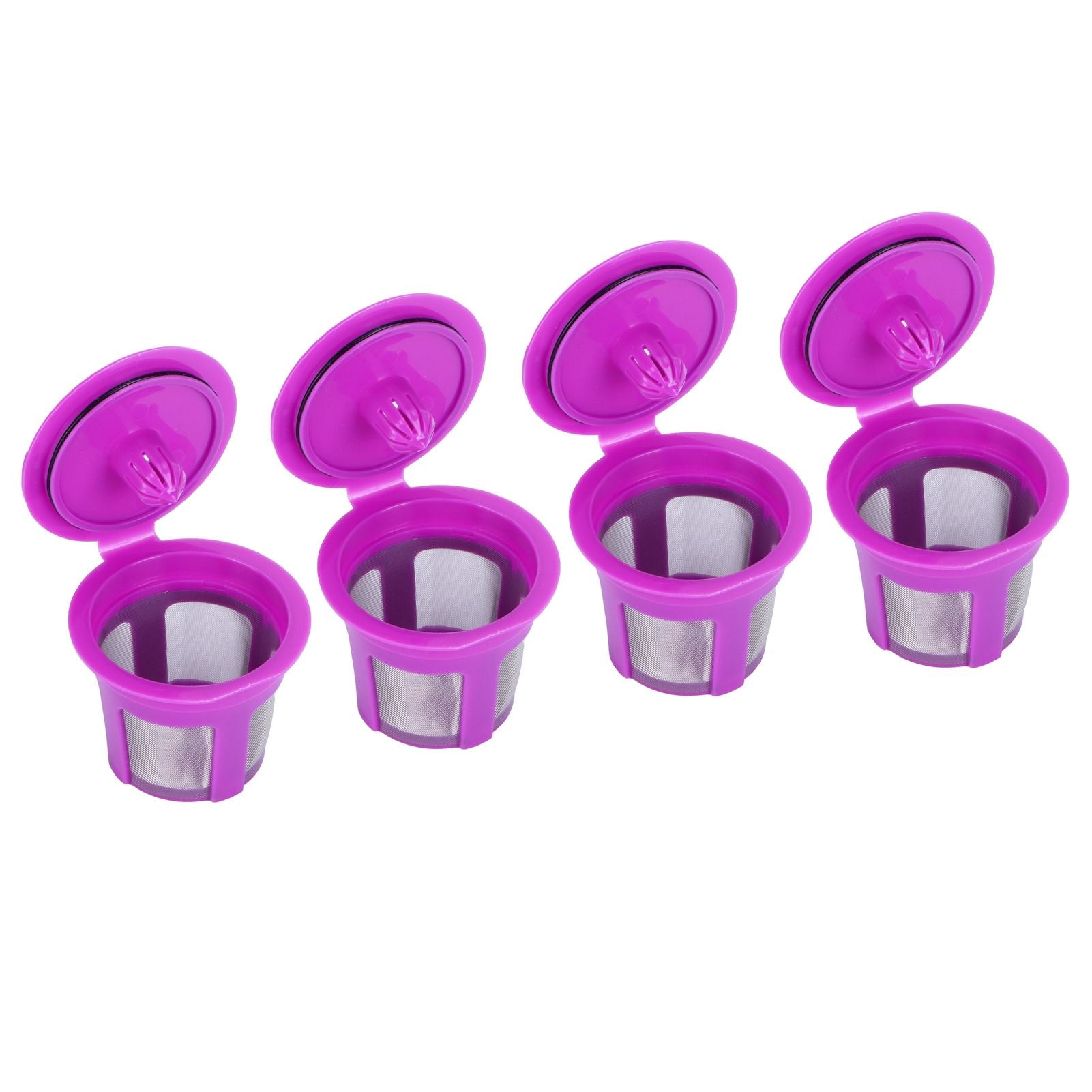 Coffee Capsule Brush Spoon Set Reusable Coffee Making Filter Cup for KEURIG 2.0 1.06Pcs