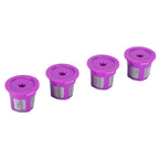 Coffee Capsule Brush Spoon Set Reusable Coffee Making Filter Cup for KEURIG 2.0 1.06Pcs