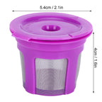 Coffee Capsule Brush Spoon Set Reusable Coffee Making Filter Cup for KEURIG 2.0 1.06Pcs