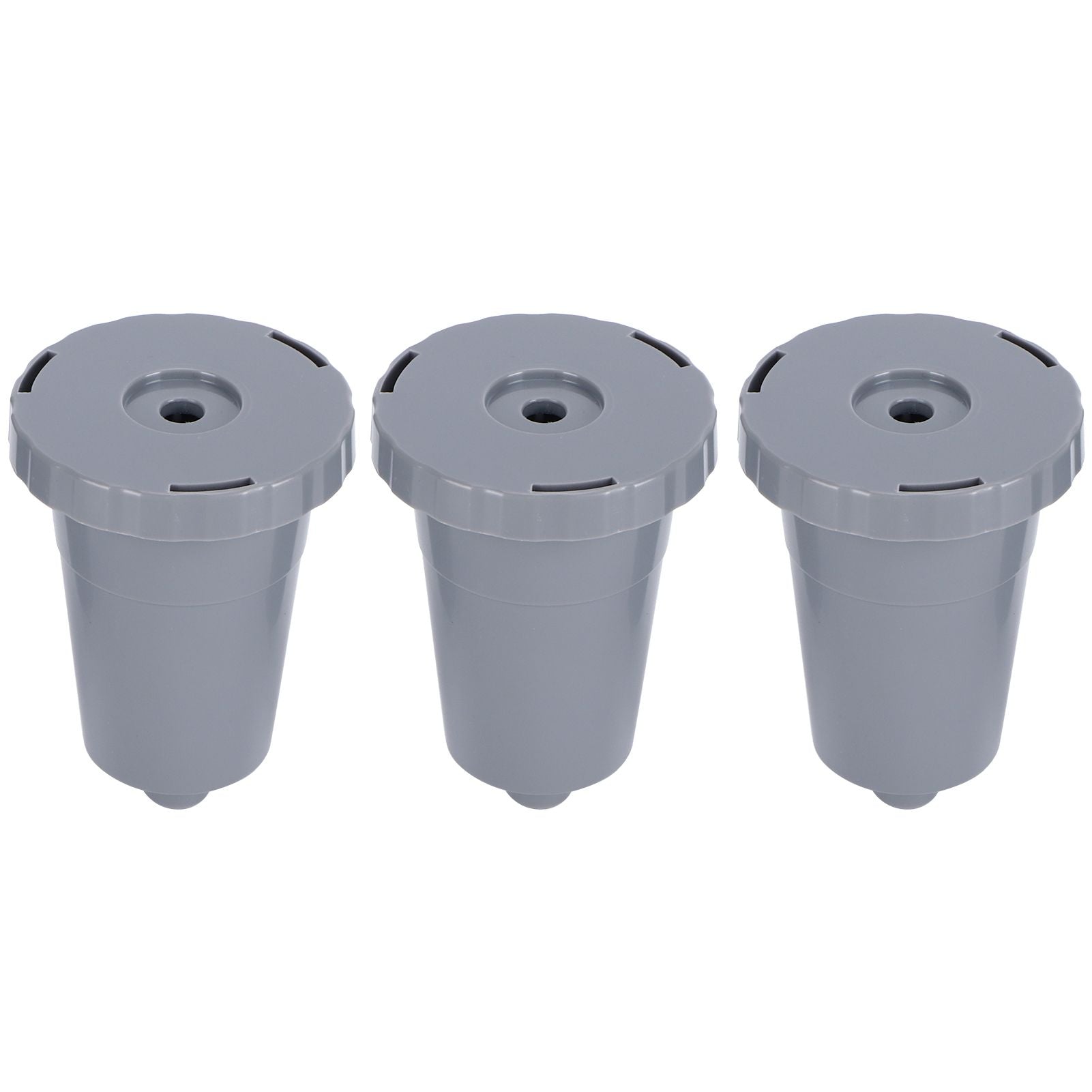 3PCS Refillable Coffee Capsule Reusable Coffee Filter Cup with Brush Spoon Set Fit for keurig