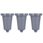 3PCS Refillable Coffee Capsule Reusable Coffee Filter Cup with Brush Spoon Set Fit for keurig