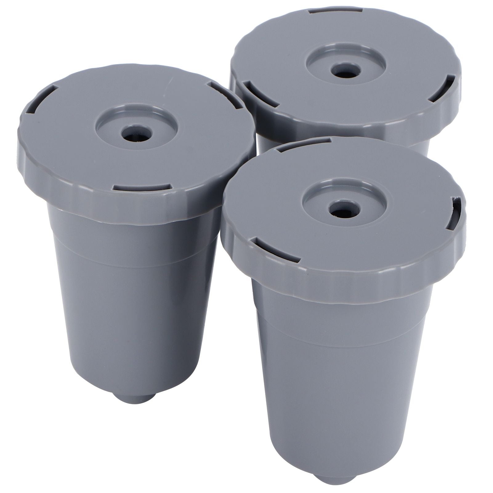 3PCS Refillable Coffee Capsule Reusable Coffee Filter Cup with Brush Spoon Set Fit for keurig