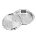 Coffee Capsule Reusable Refillable Coffee Filter Cup with Spoon Brush Fit for Senseo HD7801