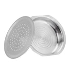 Coffee Capsule Reusable Refillable Coffee Filter Cup with Spoon Brush Fit for Senseo HD7801