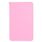 Pet Food Pad Silicone Waterproof Non Slip Bowl Drinking Feeding Mat Placemat for Dog Cat(Red )