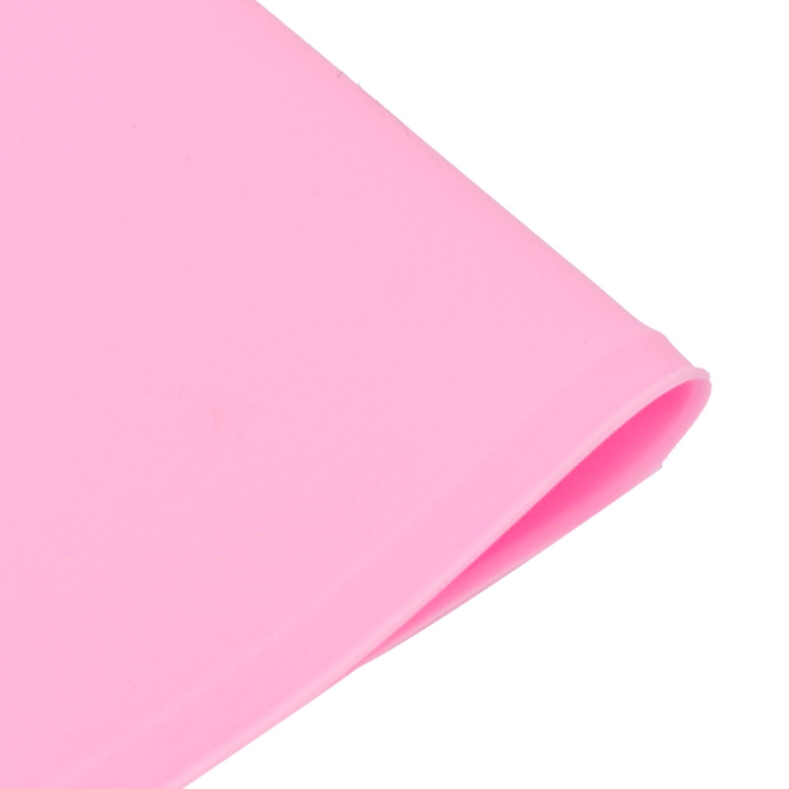 Pet Food Pad Silicone Waterproof Non Slip Bowl Drinking Feeding Mat Placemat for Dog Cat(Red )