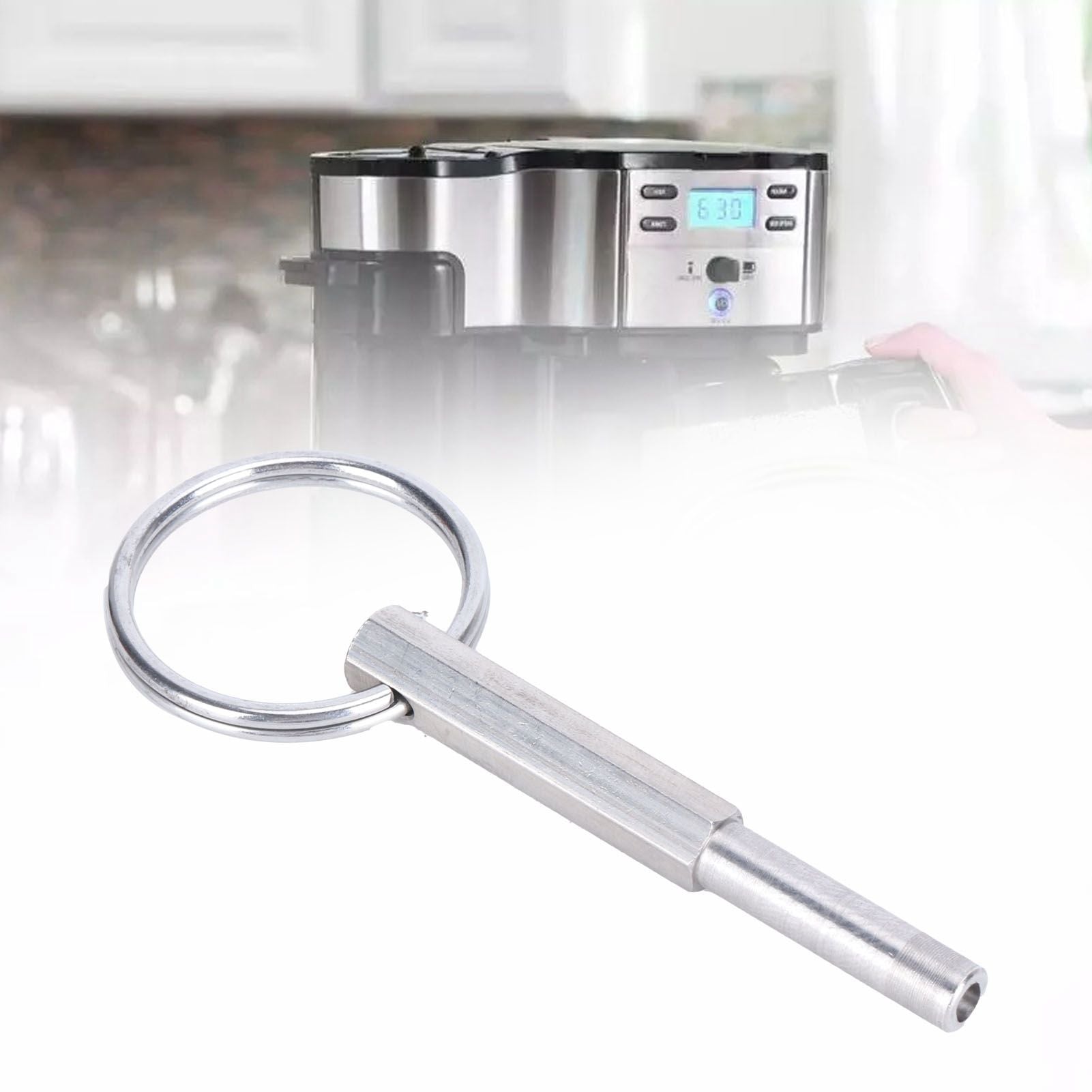 Oval Head Bit Key Portable Stainless Steel Coffee Machine Opening Repairing Tools
