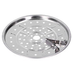 Stainless Steel Heat Resistant Steaming Rack Tripod Design Non Stick Rack for Food Cake(23.5CM )
