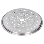 Stainless Steel Heat Resistant Steaming Rack Tripod Design Non Stick Rack for Food Cake(23.5CM )