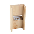 Soap Beveler DIY Adjustable Pine Wood Hand Made Soap Cutter Planer Trimming Tool