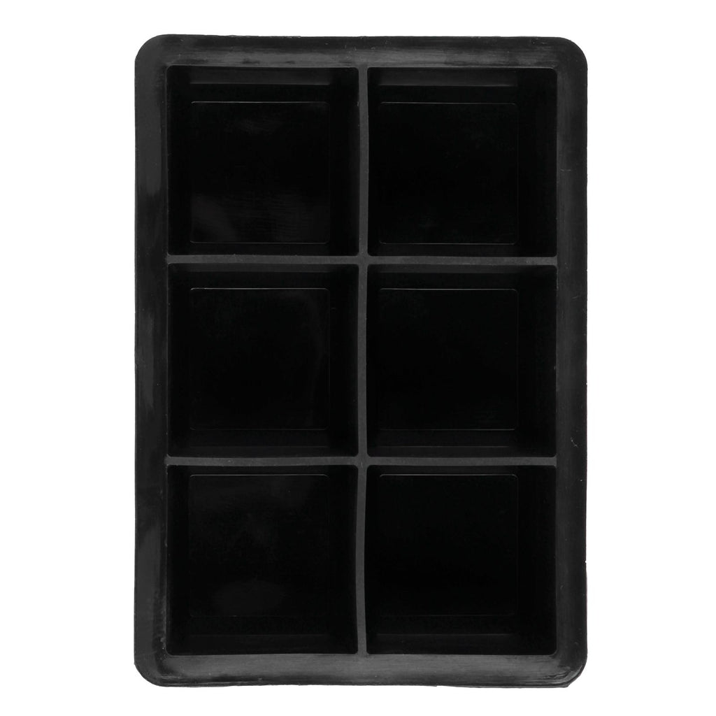6‑Grid Silicone Square Ice Mold Food Grade Ice Cubes Tray Making Mold for Home Kitchen